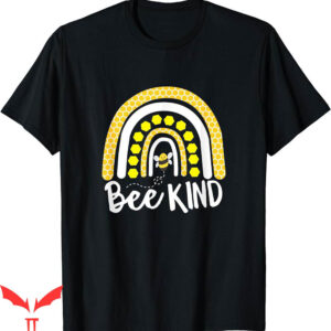 Bumble Bee T-Shirt Kind Rainbow Honeycomb Yellow Honey