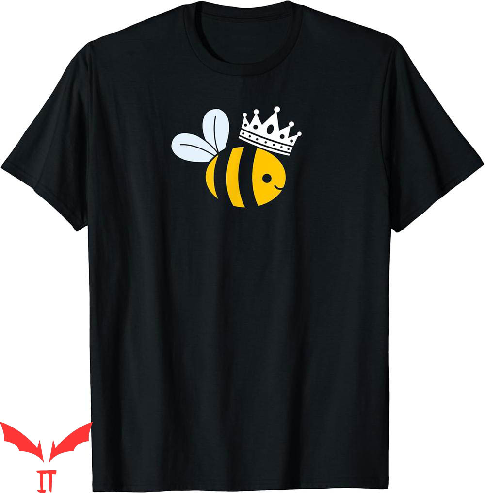 Bumble Bee T-Shirt Queen B With Crown Bumble Bee T-Shirt Queen B With Crown