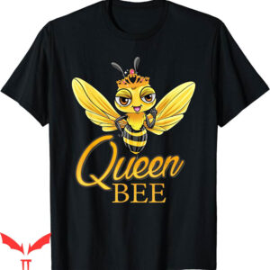 Bumble Bee T-Shirt Queen Crown Honeybee Beekeeping