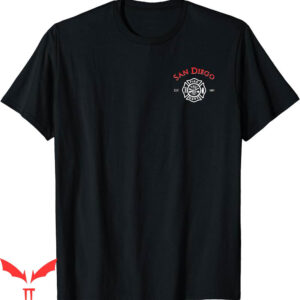 Cal Fire T-Shirt City Of San Diego Rescue Fireman