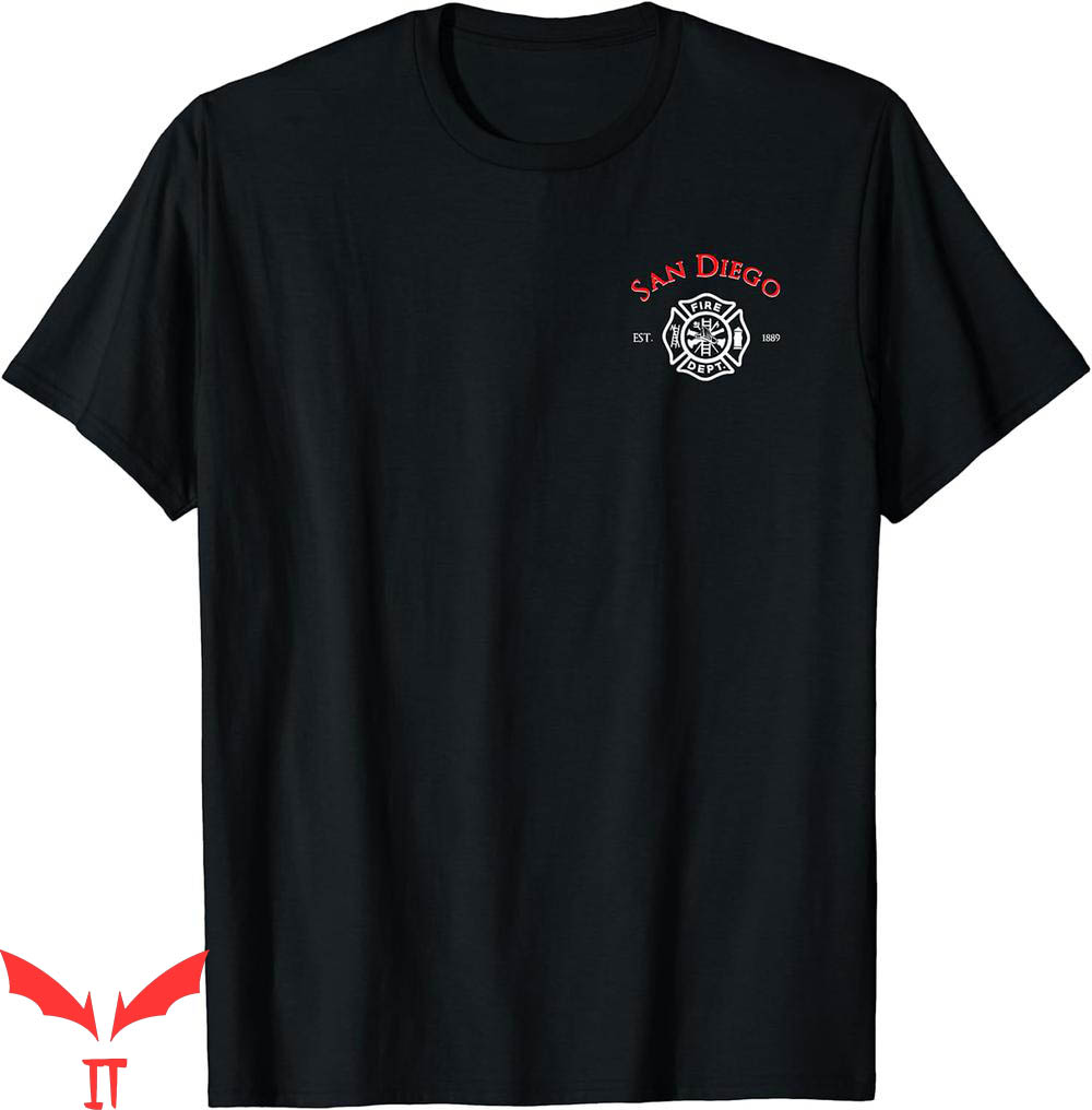 Cal Fire T-Shirt City Of San Diego Rescue Fireman Cal Fire T-Shirt City Of San Diego Rescue Fireman