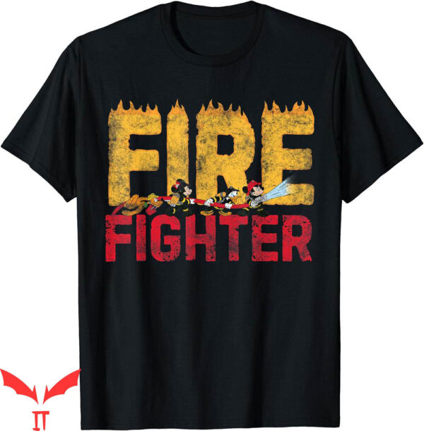 Cal Fire T-Shirt Friends Minnie Donald Pluto Fighters