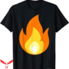 Cal Fire T-Shirt Lit Flame Hot Burning Beach