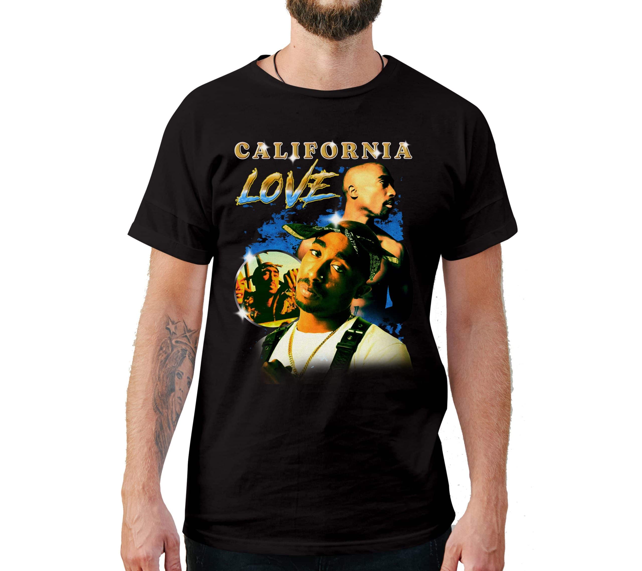 California Love 2Pac Vintage Style T-Shirt California Love 2Pac Vintage Style T-Shirt