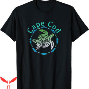 Cape Cod T-Shirt Design Vintage Tribal Turtle Gift