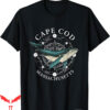 Cape Cod T-Shirt Massachusetts Humpback Whale Vintage Wind