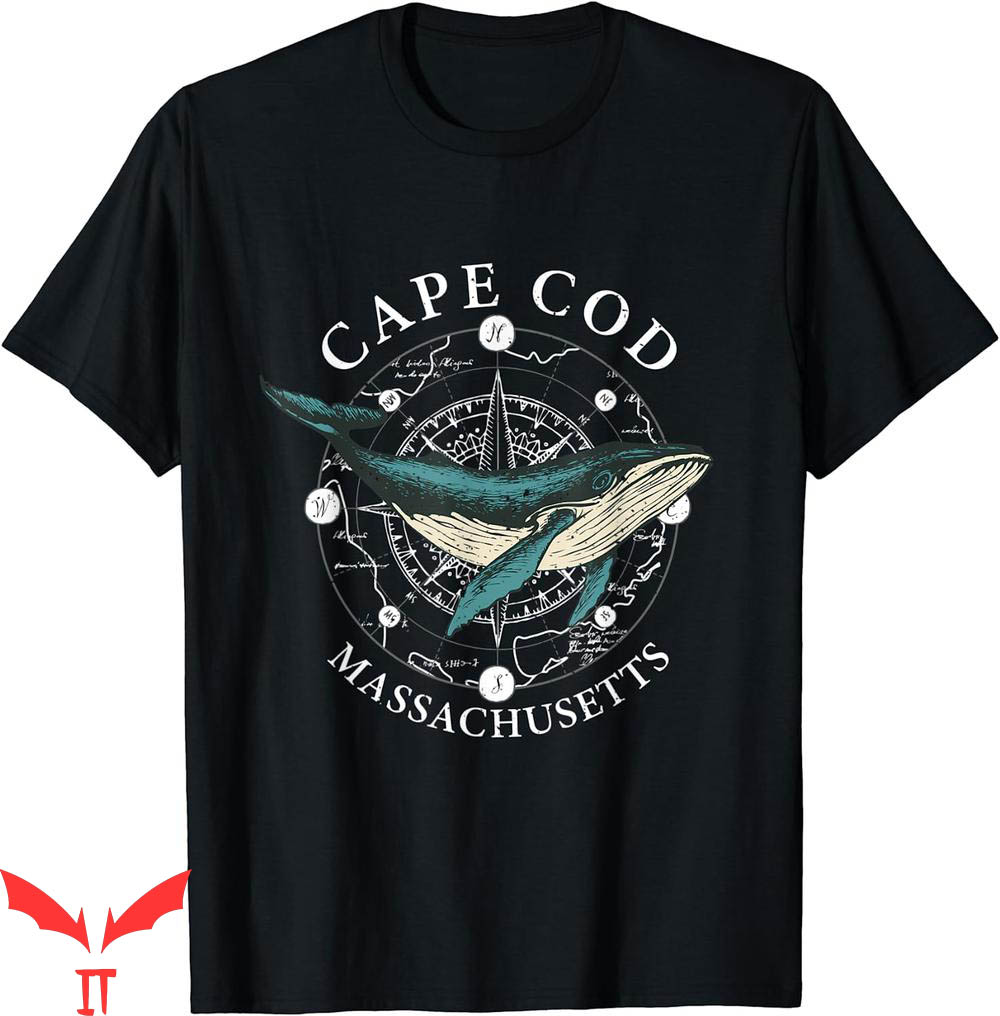 Cape Cod T-Shirt Massachusetts Humpback Whale Vintage Wind Cape Cod T-Shirt Massachusetts Humpback Whale Vintage Wind