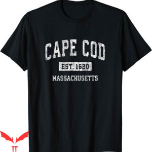 Cape Cod T-Shirt Massachusetts Vintage Established Design