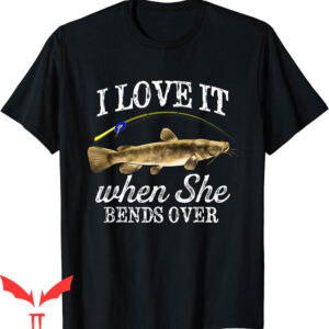 Catfish Fishing T-Shirt Funny Flathead Freshwater Fish