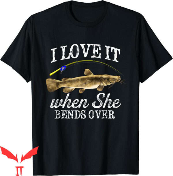 Catfish Fishing T-Shirt Funny Flathead Freshwater Fish