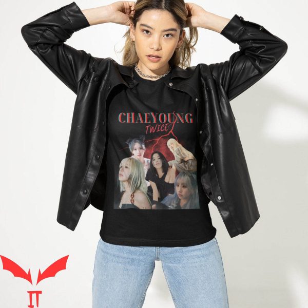 Chaeyoung Twice T-Shirt 90s Vintage Collage Vintage Style