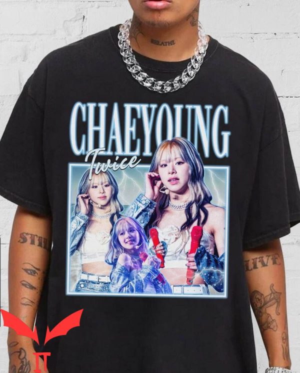 Chaeyoung Twice T-Shirt Kpop Ready To Be Album Vintage Retro