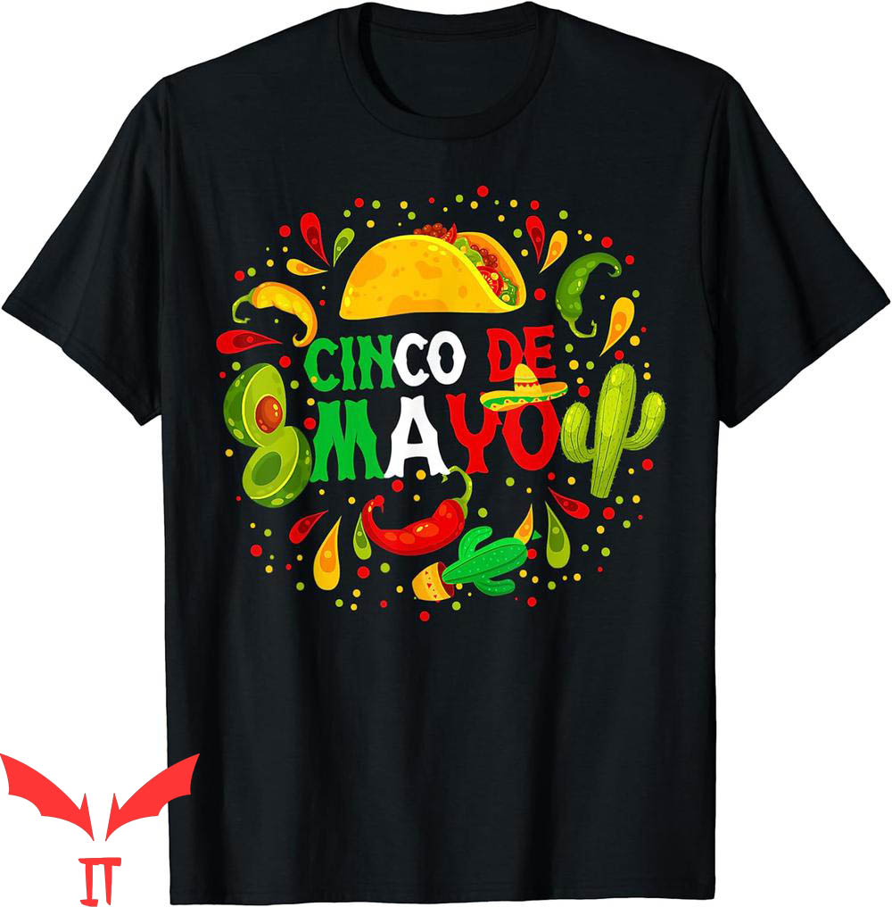 Cinco De Mayo T-Shirt Fiesta Party Mexican Victory Vintage Cinco De Mayo T-Shirt Fiesta Party Mexican Victory Vintage