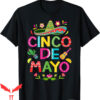 Cinco De Mayo T-Shirt Mexican Fiesta Cactus Victory Vintage