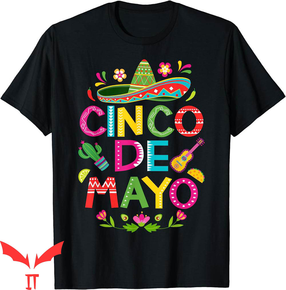 Cinco De Mayo T-Shirt Mexican Fiesta Cactus Victory Vintage Cinco De Mayo T-Shirt Mexican Fiesta Cactus Victory Vintage