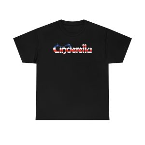 Cinderella American Flag Logo Shirt