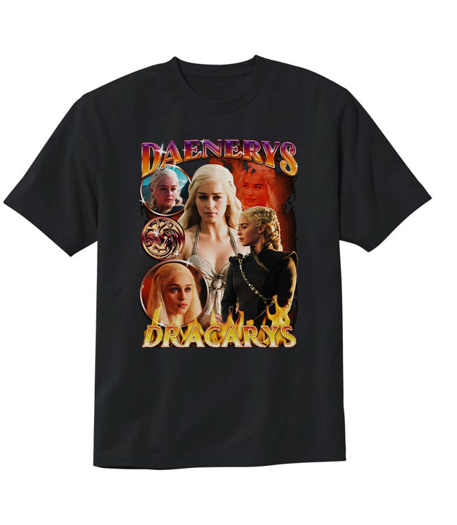 Daenerys Dracarys GOT T-Shirt Daenerys Dracarys GOT T-Shirt