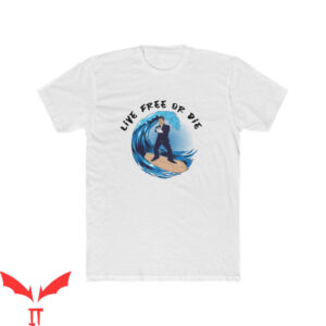 Dead President T-Shirt Bodhi Point Break Reagan Mask