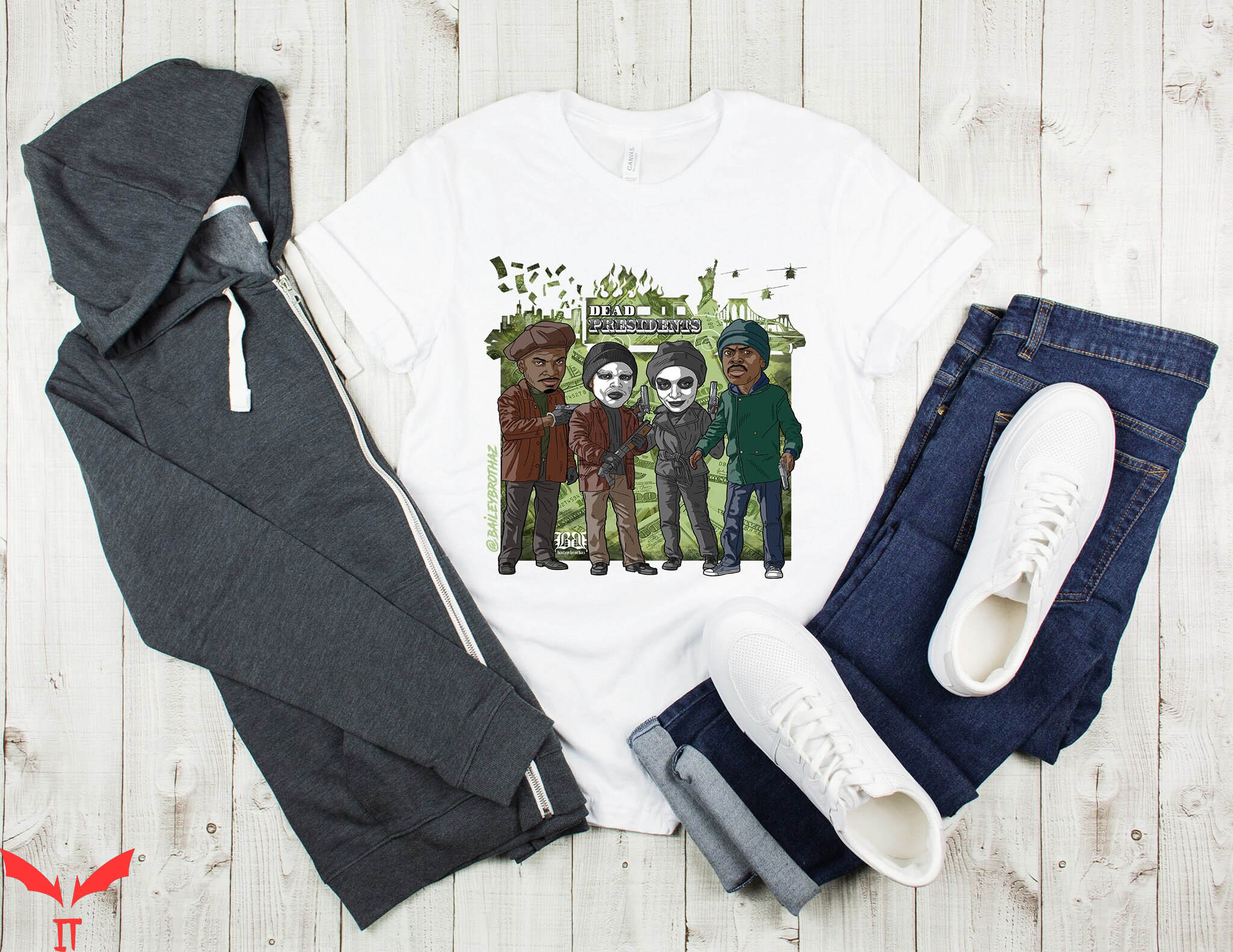Dead President T-Shirt Movie Popular Vietnam Film Crime Dead President T-Shirt Movie Popular Vietnam Film Crime