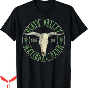 Death Valley T-Shirt National Park Since Cactus Skull Gift