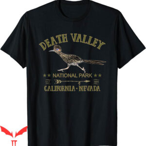 Death Valley T-Shirt National Roadrunner California Nevada