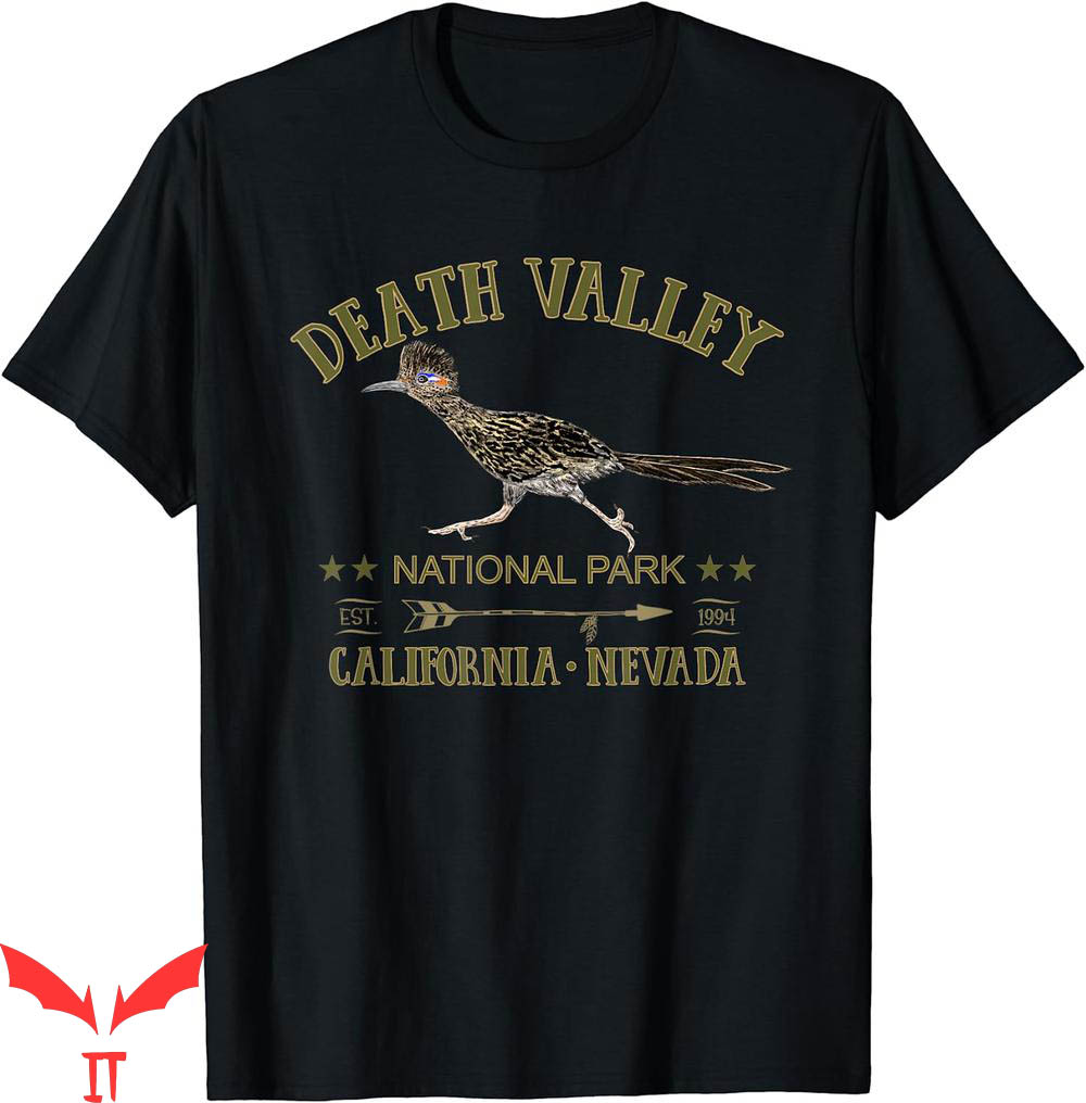 Death Valley T-Shirt National Roadrunner California Nevada Death Valley T-Shirt National Roadrunner California Nevada