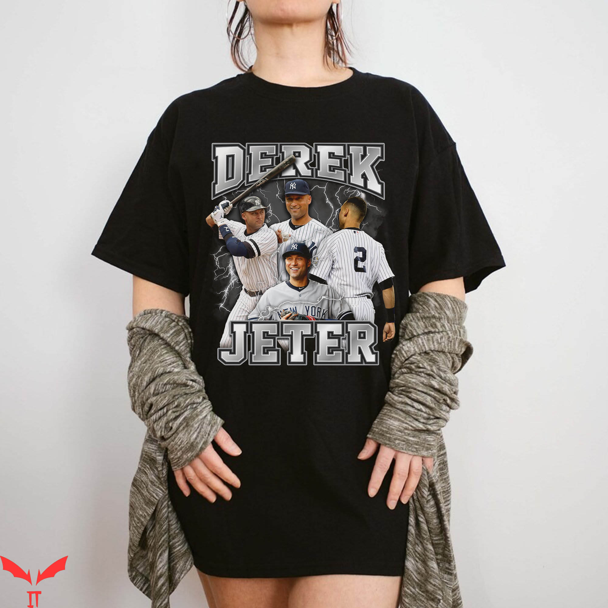 Derek Jeter T-Shirt Vintage Baseball World Series 90s
