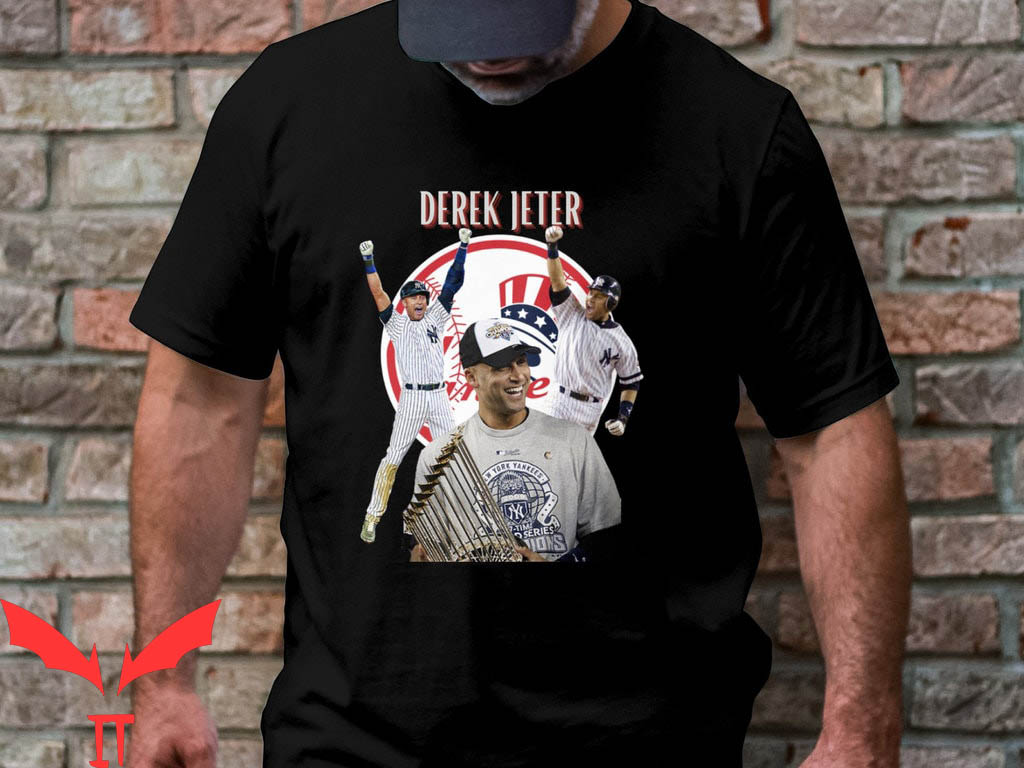 Derek Jeter T-Shirt Vintage Bootleg Baseball World Series