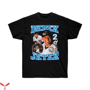 Derek Jeter T-Shirt Vintage Inspired Yankees 90s Baseball
