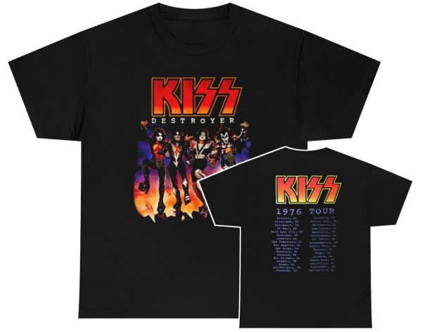 Destroyer Cover with 1976 Tour Dates Shirt