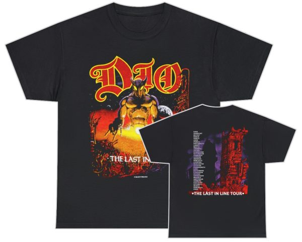 Dio 1984 Last In Line UK Tour Shirt