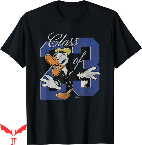 Disney 2023 T-Shirt Donald Duck Class Of Graduation Retro