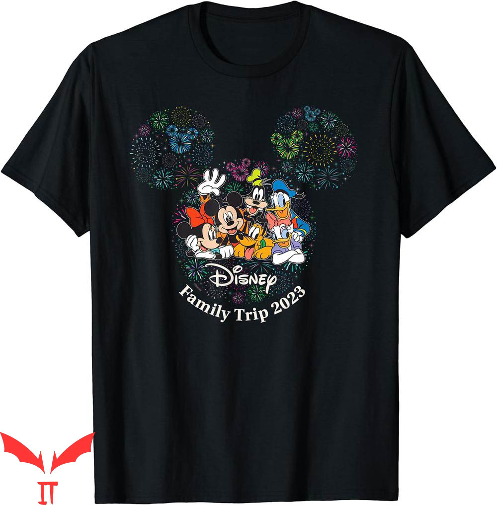 Disney 2023 T-Shirt Friends Family Trip Vacation Fireworks Disney 2023 T-Shirt Friends Family Trip Vacation Fireworks