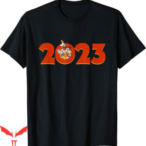 Disney 2023 T-Shirt Mickey And The Gang Anniversary New Year