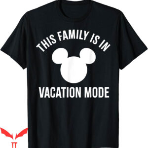 Disney 2023 T-Shirt Mickey And This Family In Vacation Mode