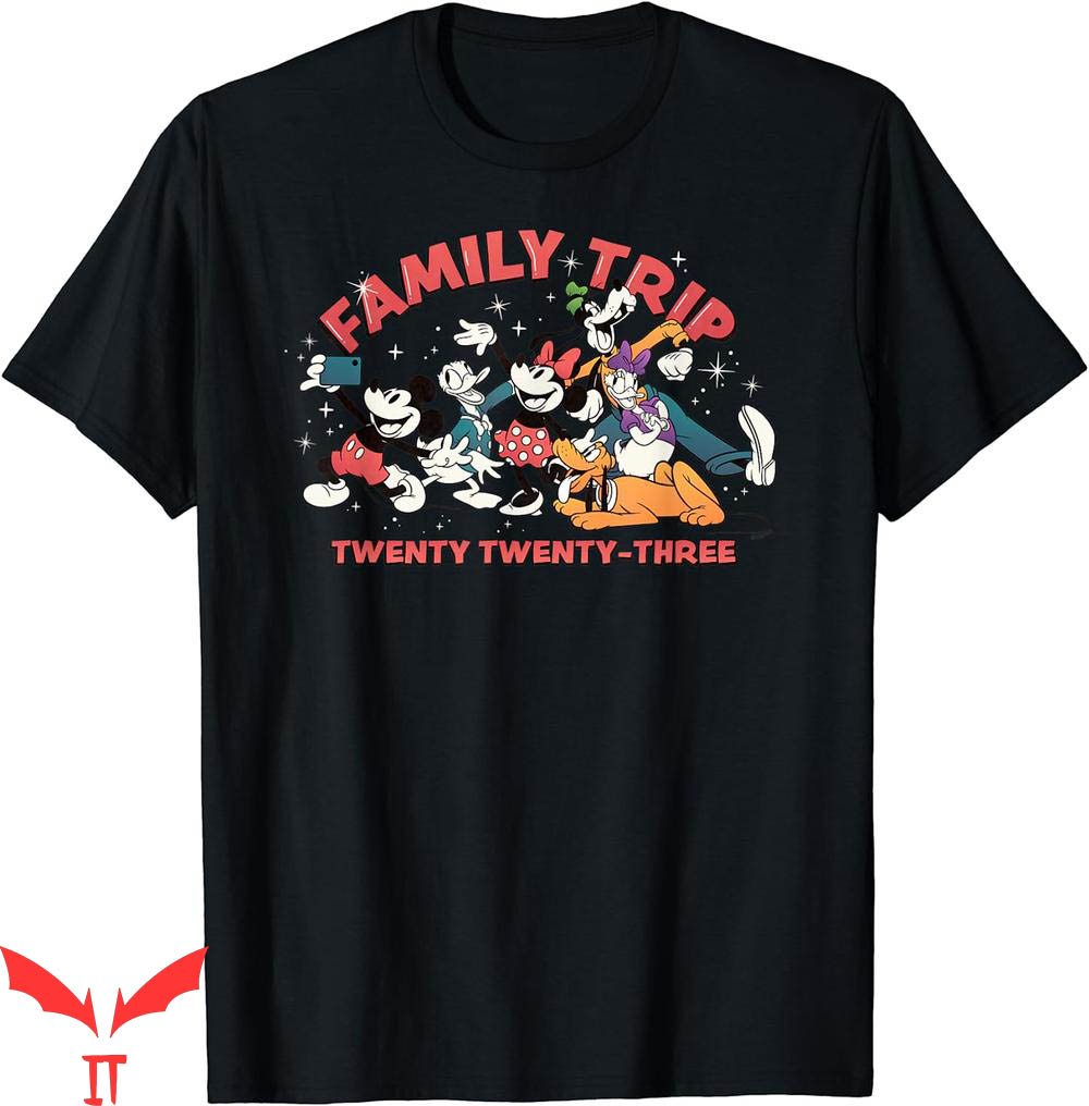 Disney 2023 T-Shirt Mickey Friend Family Trip Vacation Retro Disney 2023 T-Shirt Mickey Friend Family Trip Vacation Retro