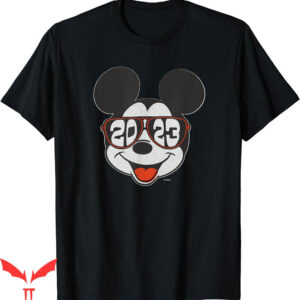 Disney 2023 T-Shirt Mickey Mouse Class Graduation Sunglasses