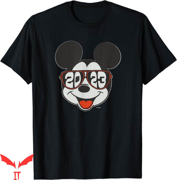 Disney 2023 T-Shirt Mickey Mouse Class Graduation Sunglasses