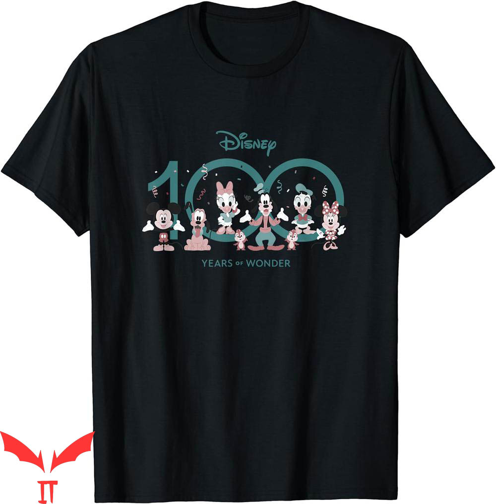 Disney 2023 T-Shirt Years Of Wonder Mickey Pals Muted Cute Disney 2023 T-Shirt Years Of Wonder Mickey Pals Muted Cute