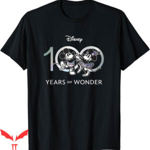 Disney 2023 T-Shirt Years Wonder Mickey Minnie Dancing Retro
