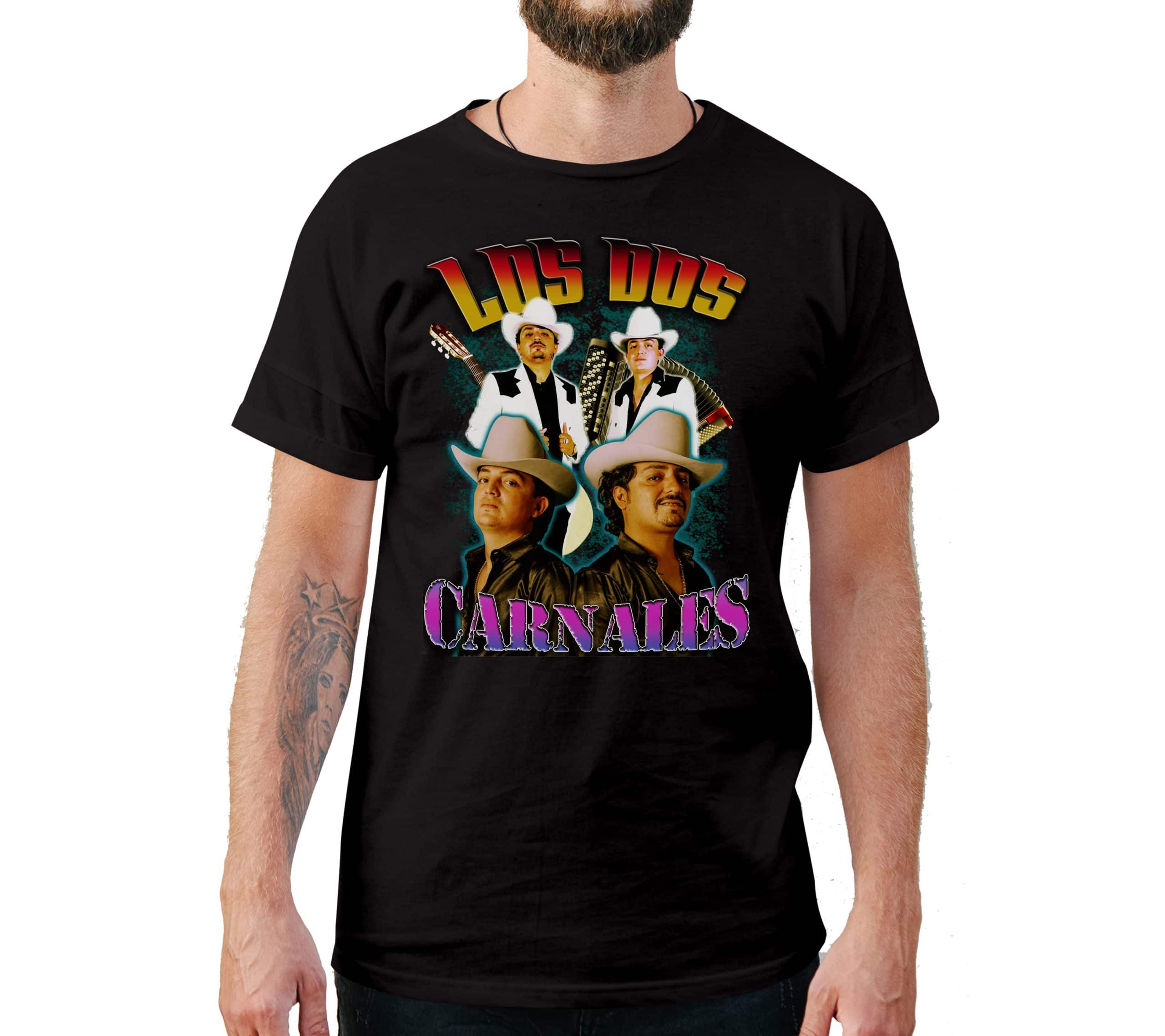 Dos Carnales Vintage Style T-Shirt Dos Carnales Vintage Style T-Shirt