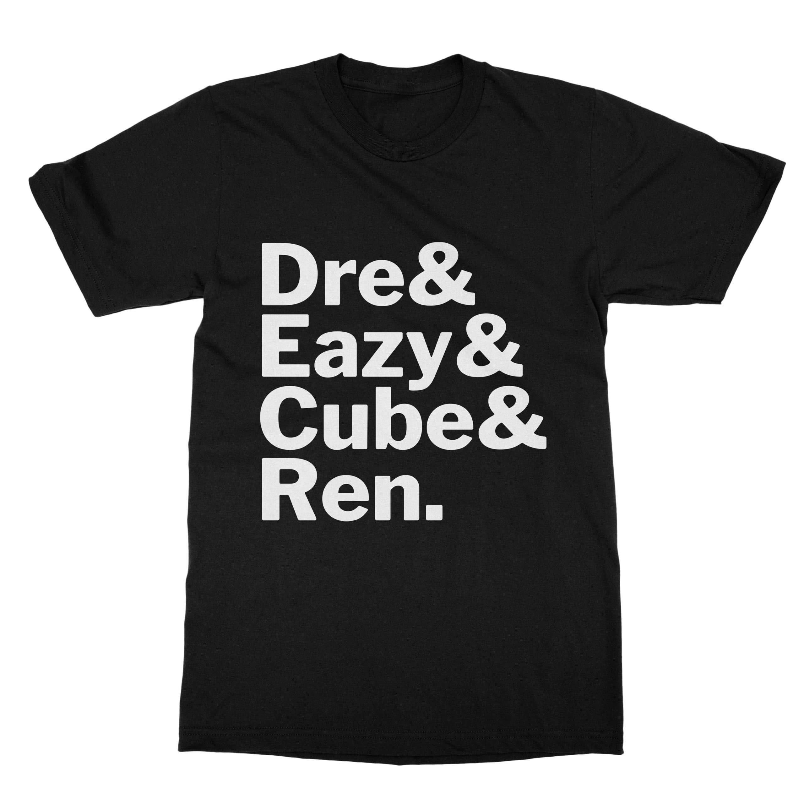 Dre Eazy Cube Ren NWA T-Shirt (Men) Dre Eazy Cube Ren NWA T-Shirt (Men)
