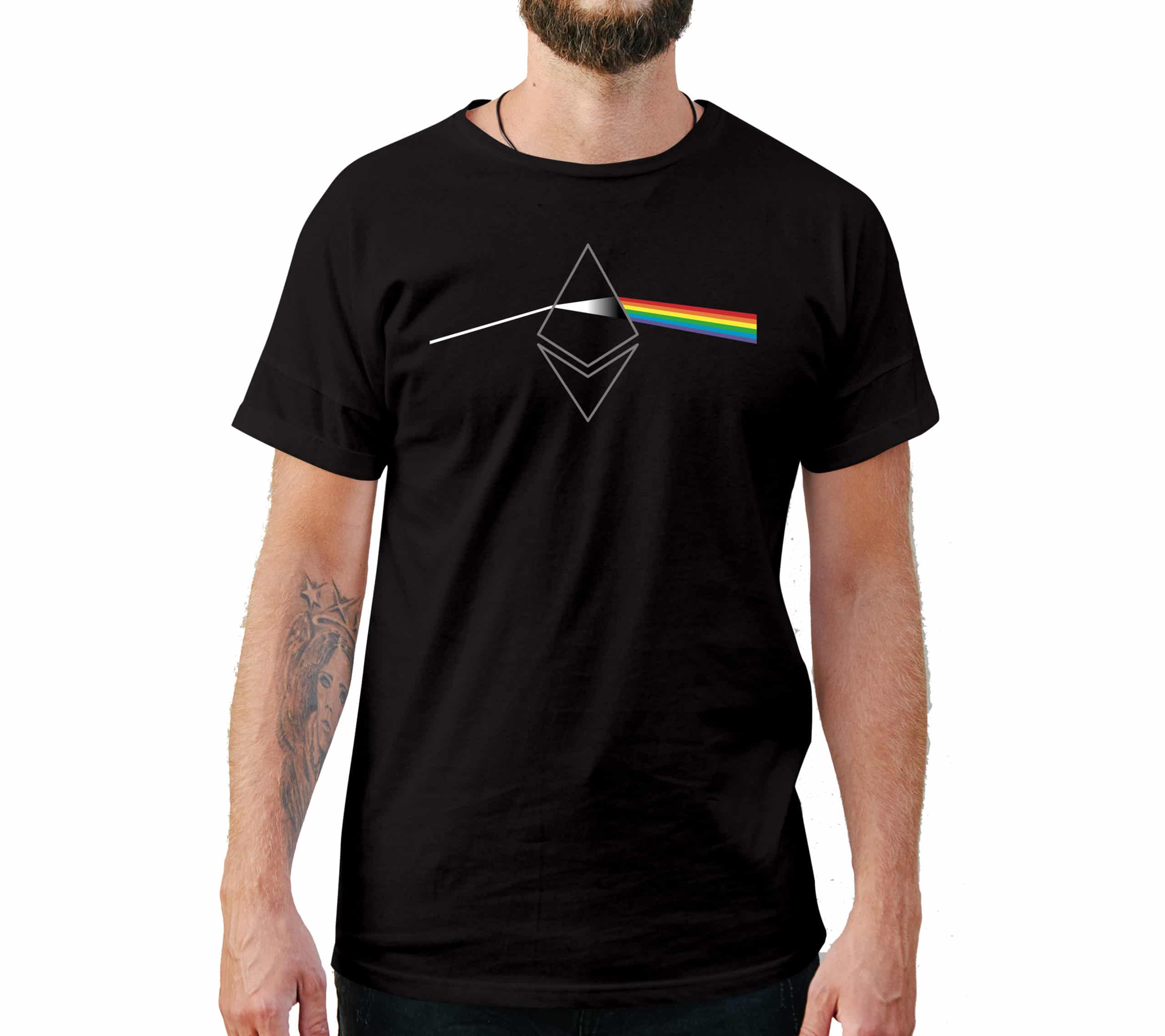 ETH Crystal Rainbow Style T-Shirt ETH Crystal Rainbow Style T-Shirt