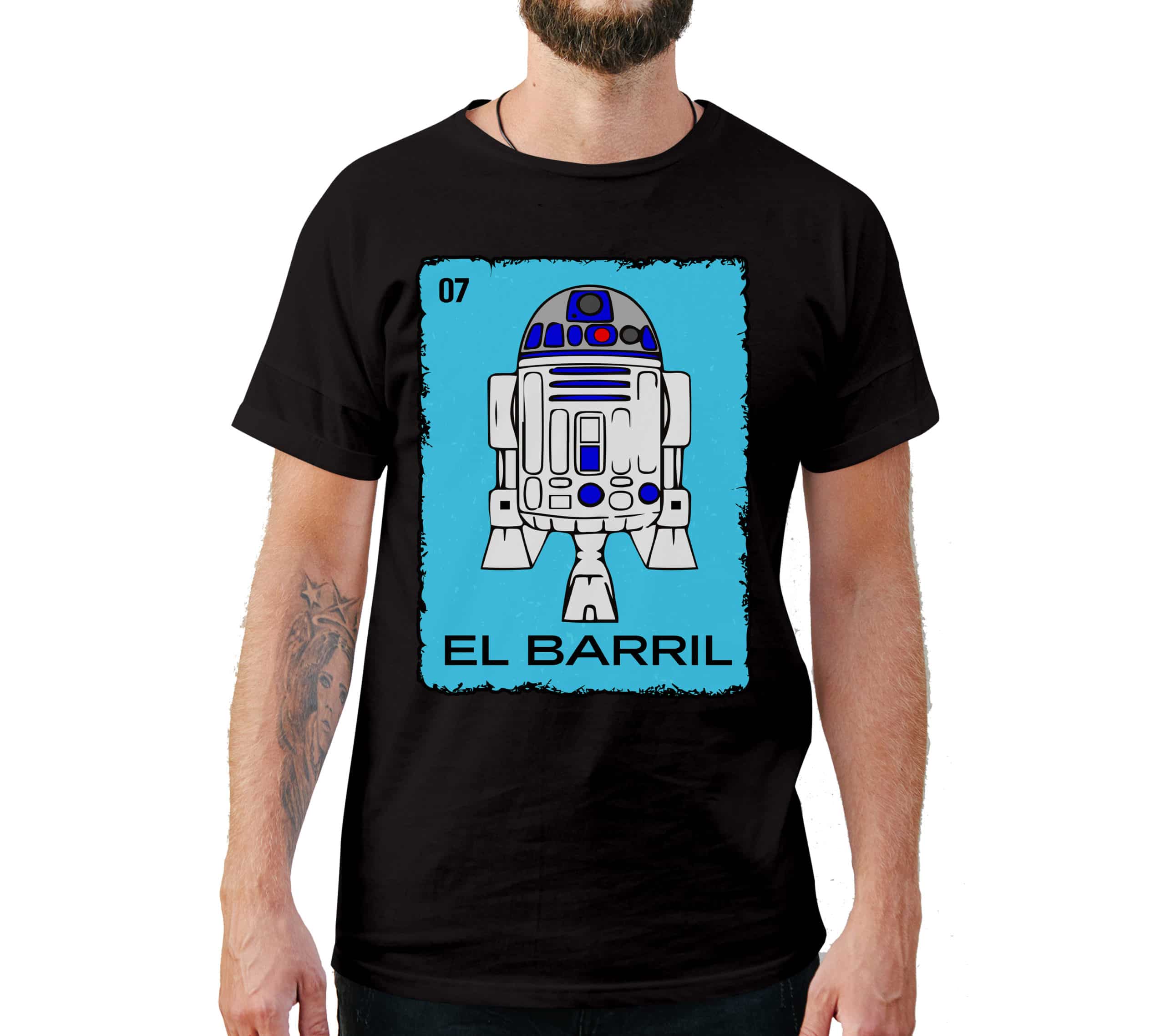 El Barril Loteria Card Style T-Shirt El Barril Loteria Card Style T-Shirt