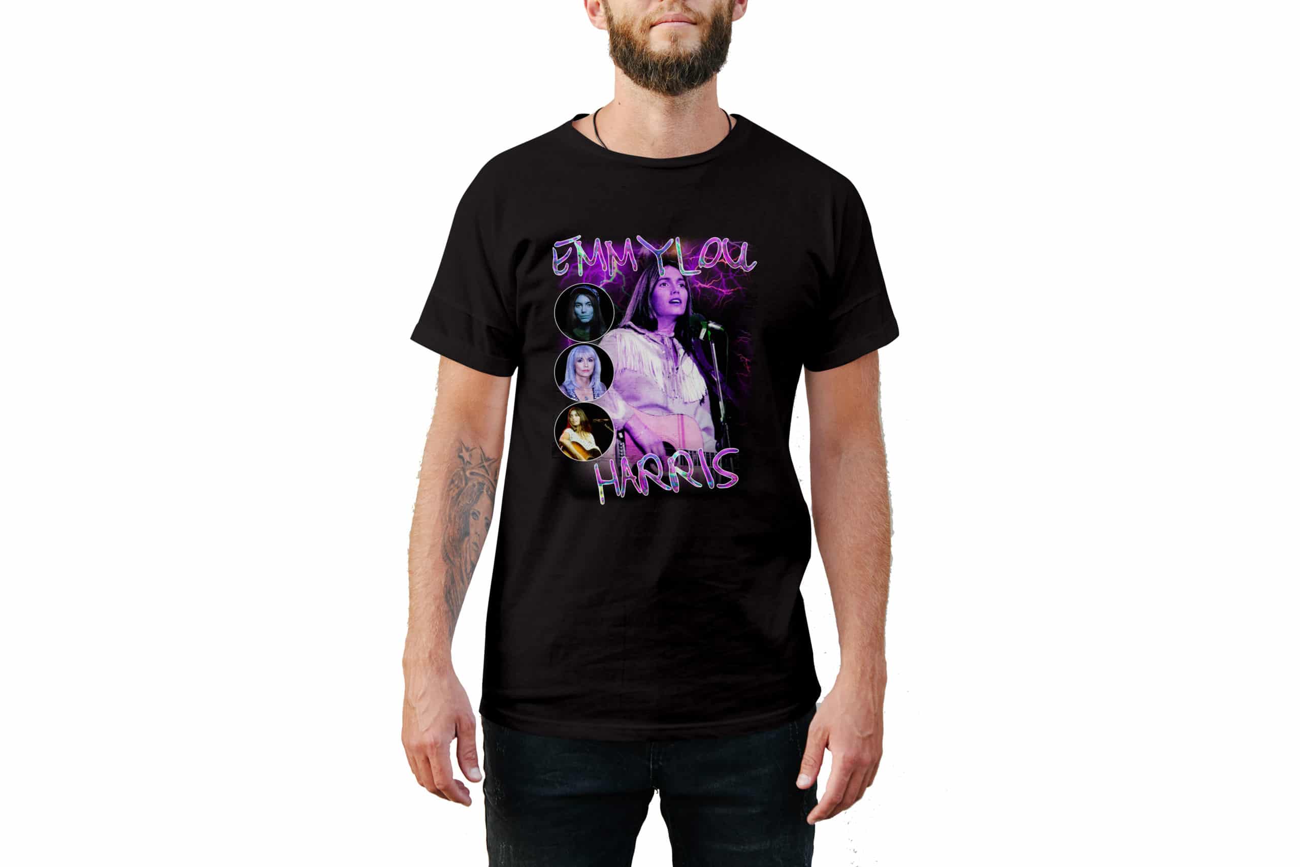 Emmylou Harris Vintage Style T-Shirt Emmylou Harris Vintage Style T-Shirt