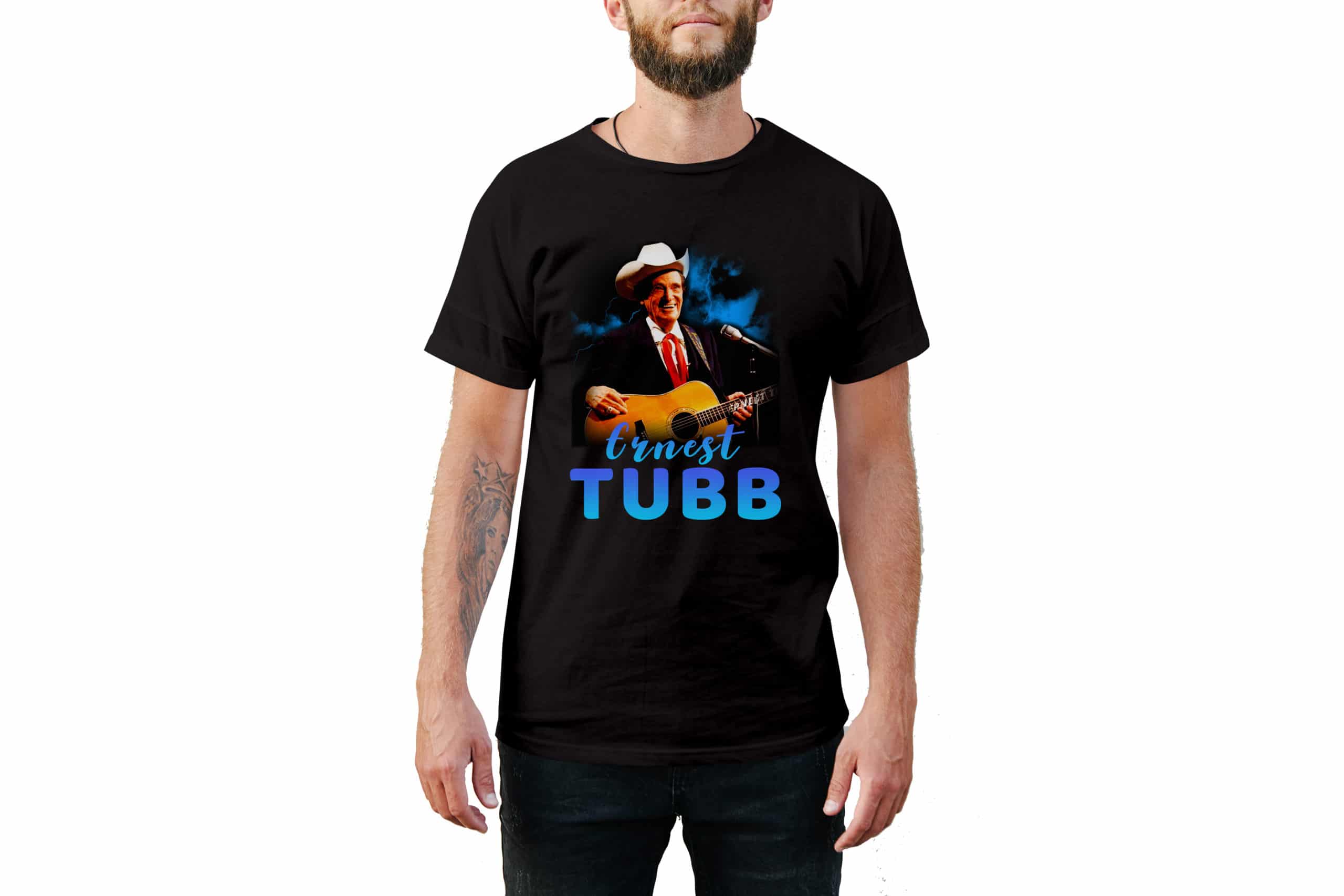 Ernest Tubb Vintage Style T-Shirt Ernest Tubb Vintage Style T-Shirt
