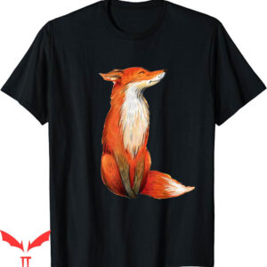 Fantastic Mr Fox T-Shirt Orange Cute Watercolor