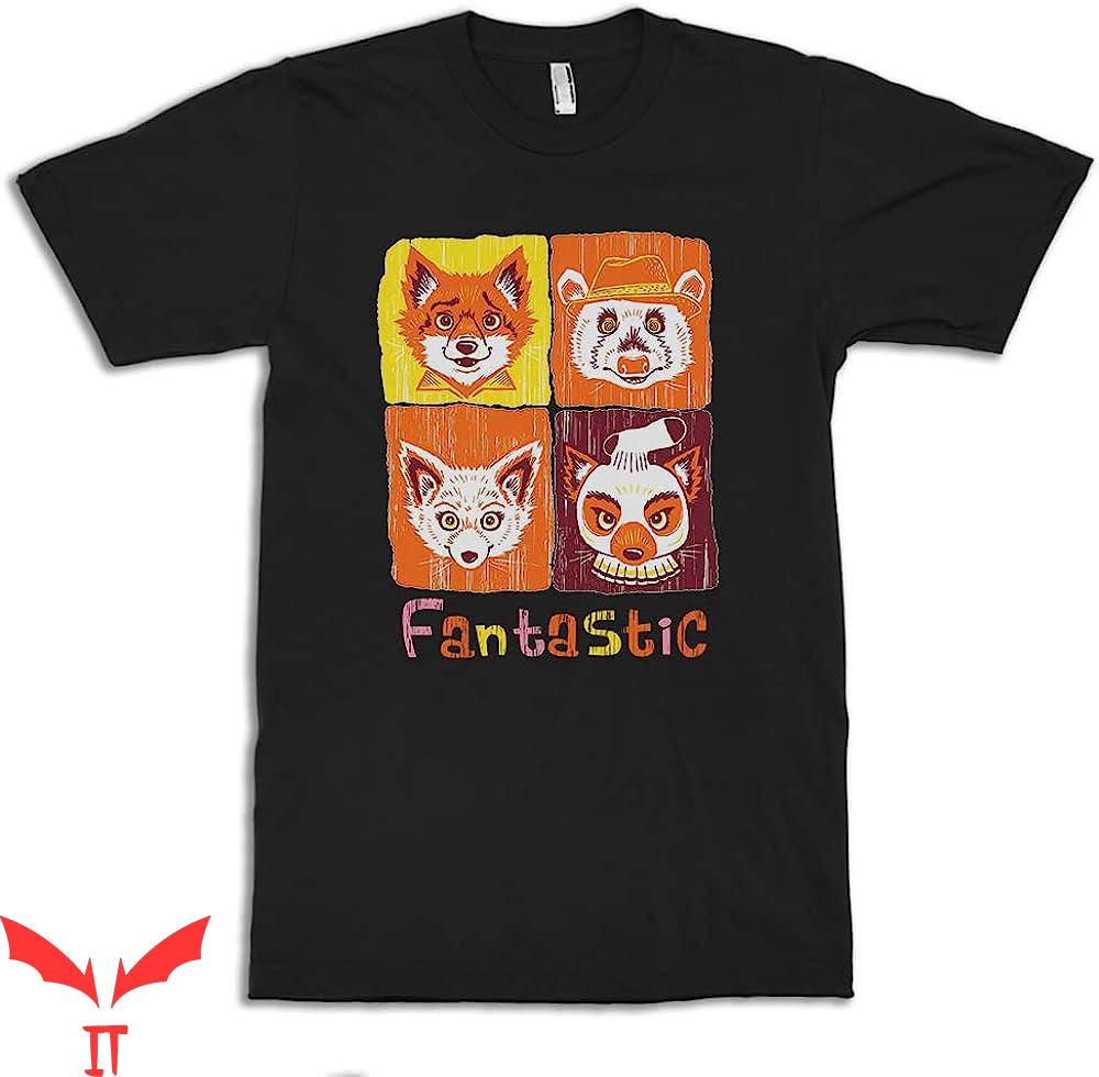 Fantastic Mr Fox T-Shirt Wes Anderson Movie Fantastic Mr Fox T-Shirt Wes Anderson Movie