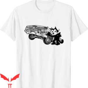 Felix The Cat T-Shirt Lowrider Hydraulic Bounce Tilt Car