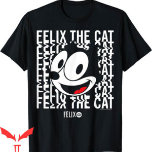 Felix The Cat T-Shirt Trippy Vintage Cartoon Retro Tee